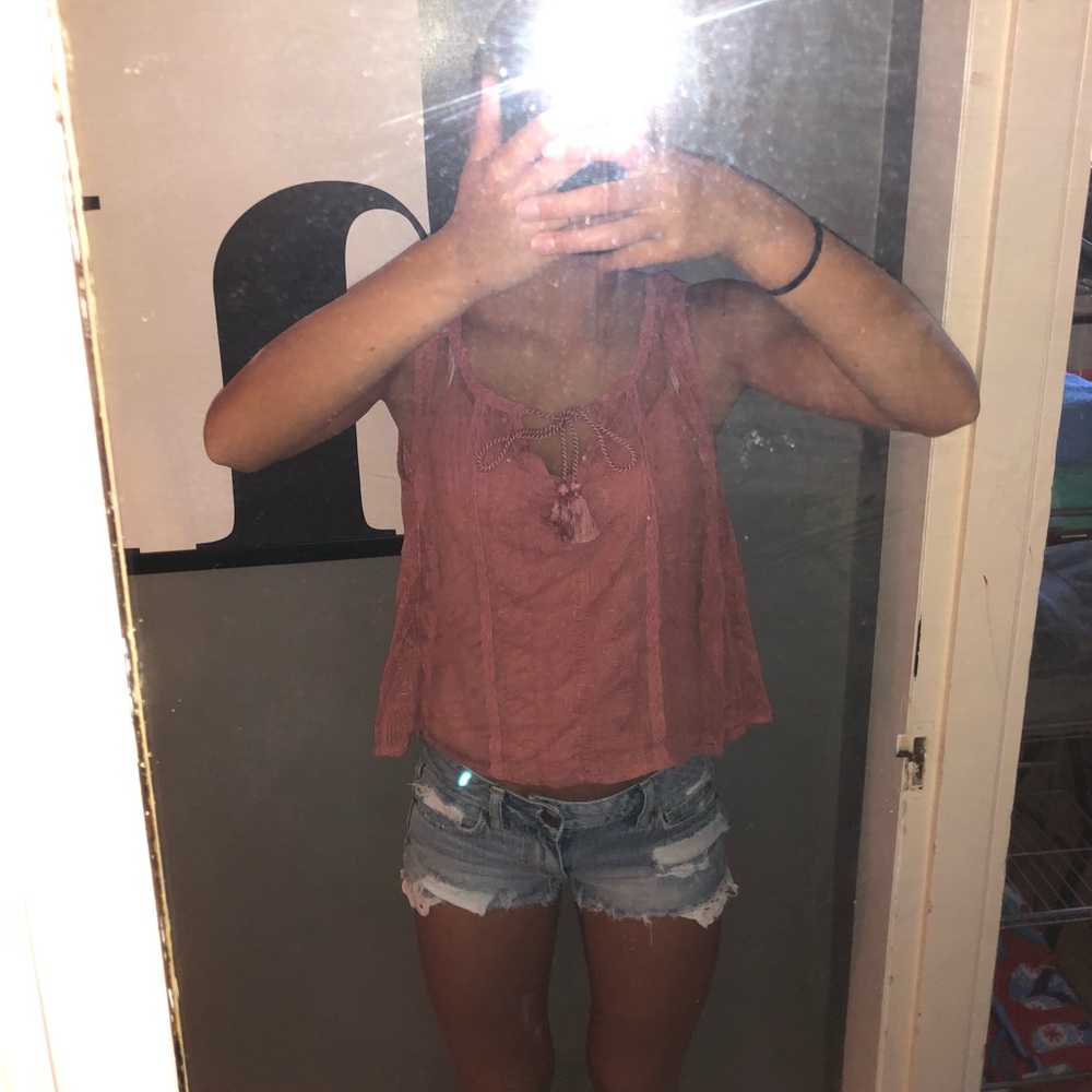 Blousy tank top